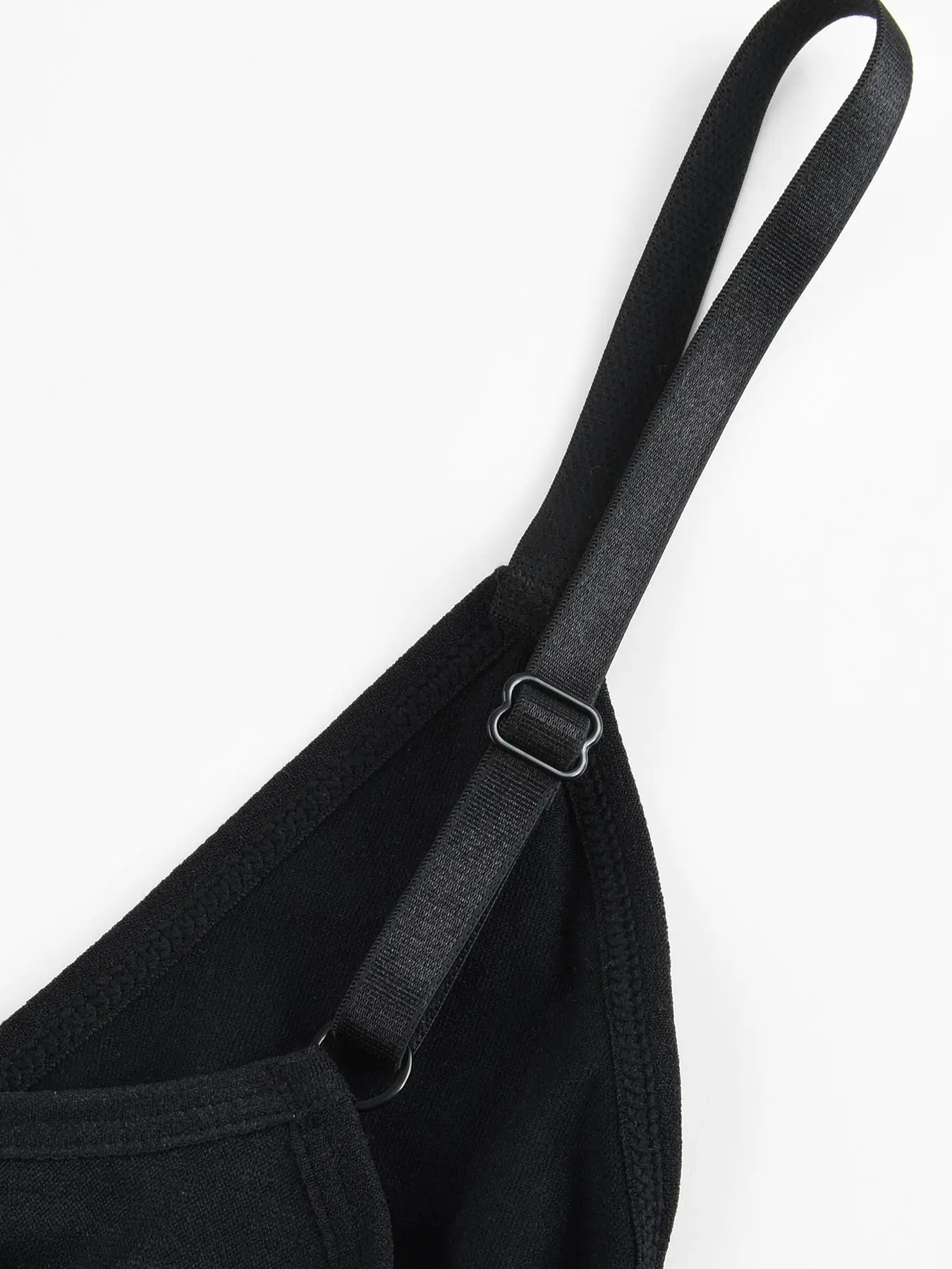 Women'S Solid Adjustable Strap Thong Design Shapewear Bodysuit, Minimalist Plain Spaghetti Strap Shapewear Clothing, Women'S Shapewear