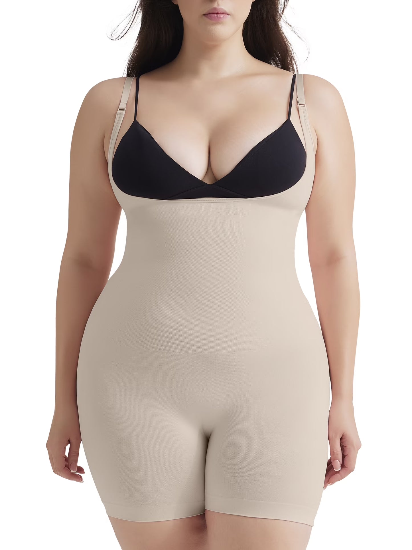 plus Size Shapewear Bodysuit for Women Tummy Control Compression Body Shaper Waist Trainer Girdle