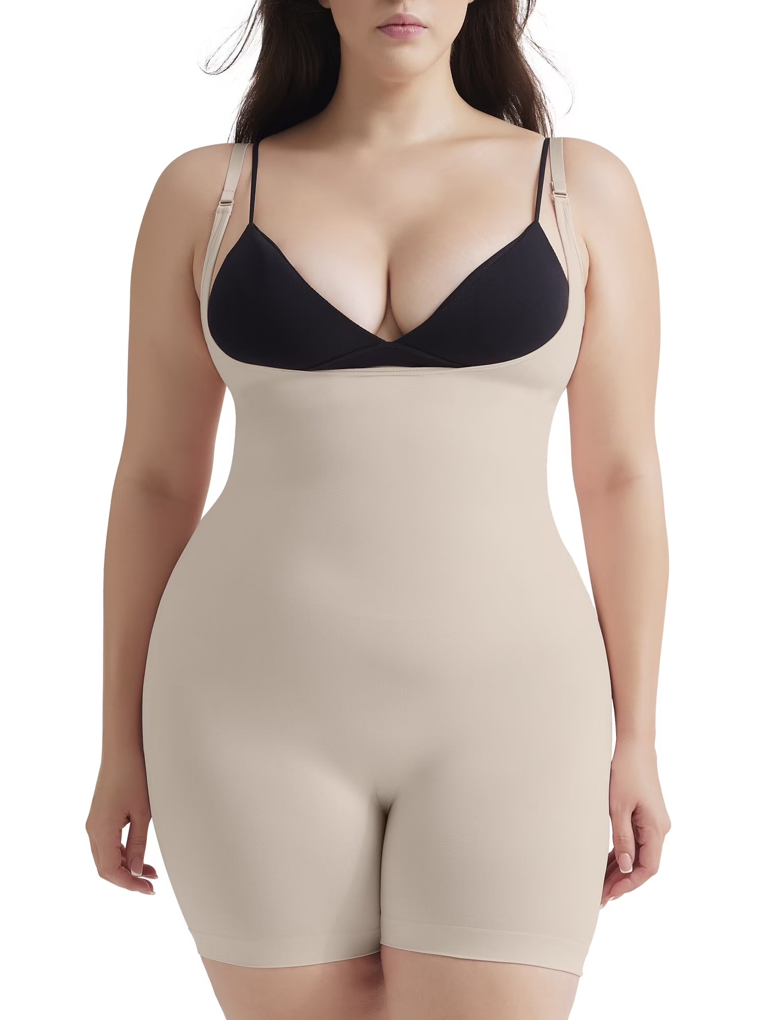 plus Size Shapewear Bodysuit for Women Tummy Control Compression Body Shaper Waist Trainer Girdle